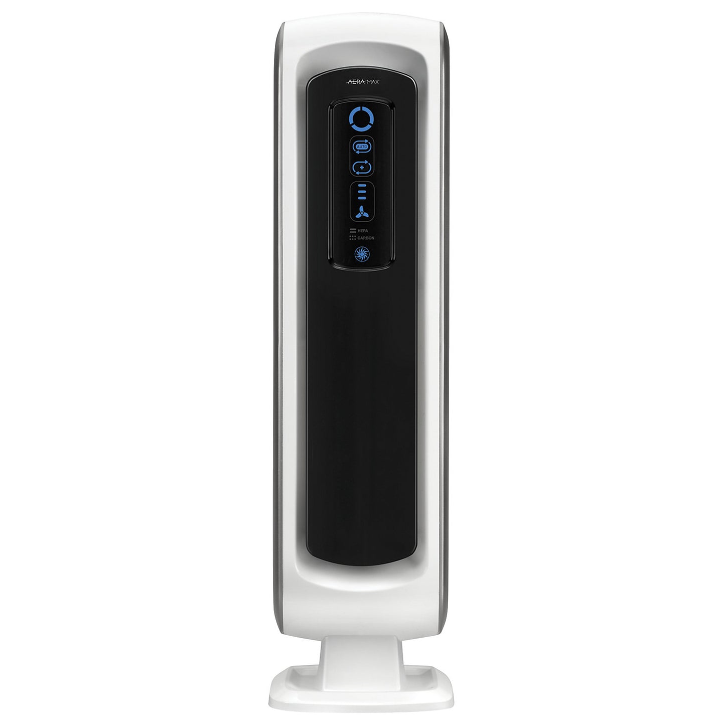AeraMax® DX5 air purifier, for rooms 8 - 12 m² in size, HxWxD 692 x 184 x 215 mm.