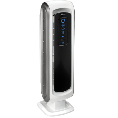 AeraMax® DX5 air purifier, for rooms 8 - 12 m² in size, HxWxD 692 x 184 x 215 mm.
