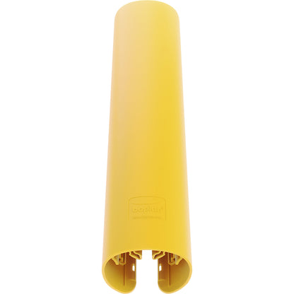 RackBull® rack leg protection, made of HDPE, height 600 mm, depth 70 - 80 mm.