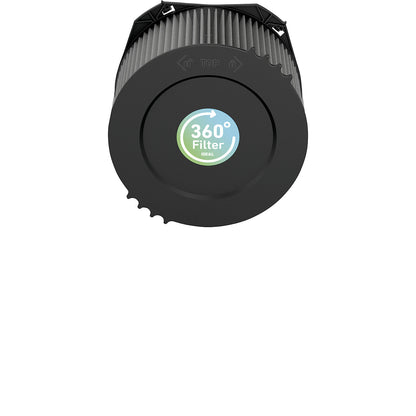 360° filter, for AP140 Pro air purifier, black.