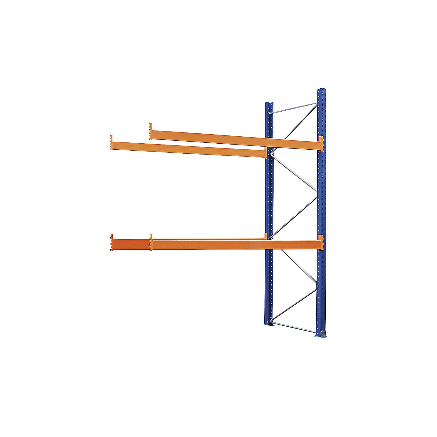 Pallet racking, extension shelf unit, HxWxD 3365 x 2800 x 1100 mm.