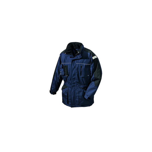 Winter parka, navy / black, water column 2000 mm, size L.