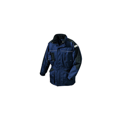 Winter parka, navy / black, water column 2000 mm, size S.