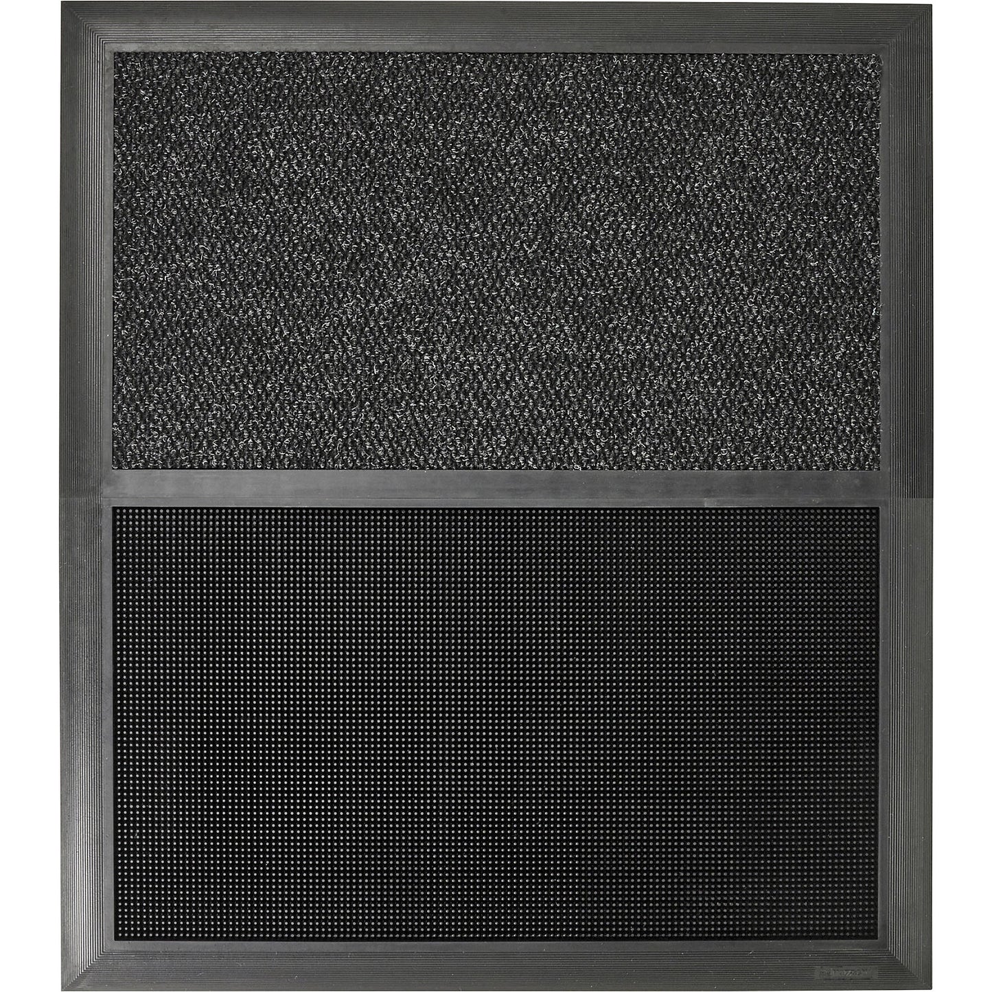 Sani-Master™ disinfecting entrance matting, HxLxW 19 x 1050 x 914 mm, charcoal / black.