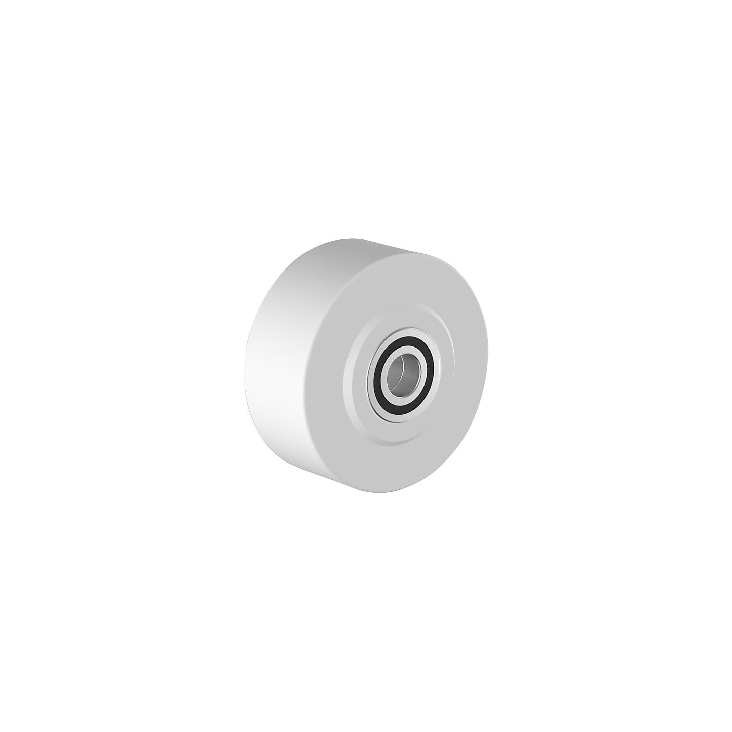 Cast nylon wheel, ball bearings, wheel Ø x width 200 x 80 mm.