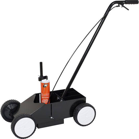 Floor marking trolley set, BASIC marking trolley, including 1 can of white paint.