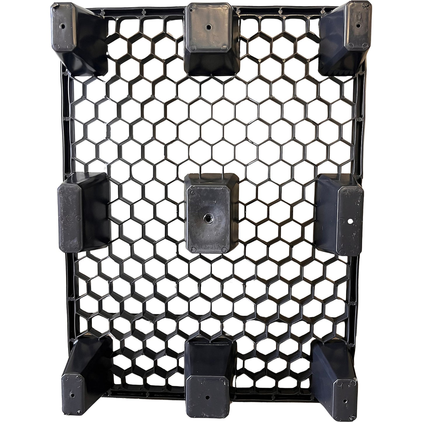 Display pallet made of plastic, LxW 800 x 600 mm, max. static load 3000 kg, pack of 20.