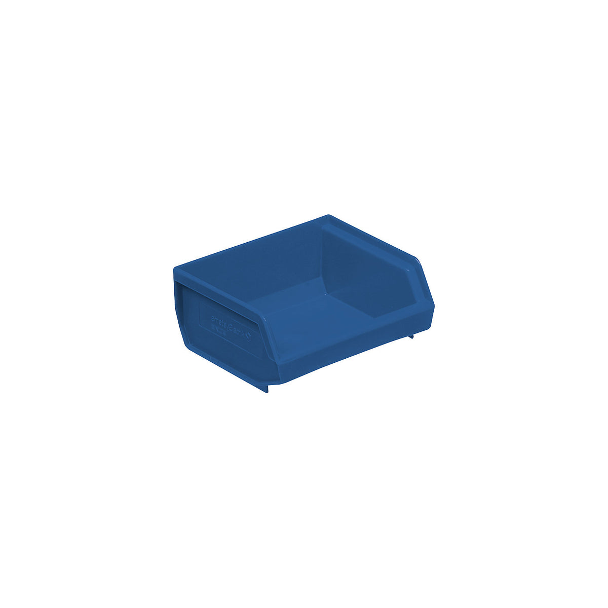 Open fronted storage bin made of polypropylene, LxWxH 96 x 105 x 45 mm, pack of 20, blue.
