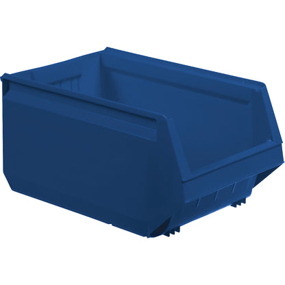 Open fronted storage bin made of polypropylene, LxWxH 500 x 310 x 250 mm, pack of 8, blue.