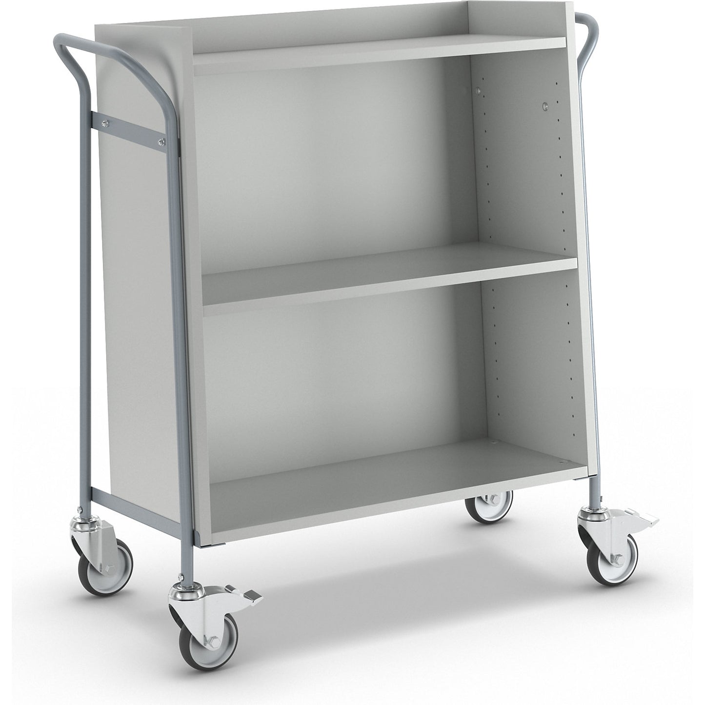 Office trolley, for files, max. load 150 kg, LxWxH 950 x 455 x 1015 mm.