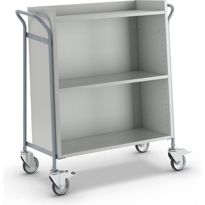 Office trolley, for files, max. load 150 kg, LxWxH 950 x 455 x 1015 mm.