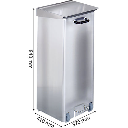 , for cleanroom environments, capacity 70 l.