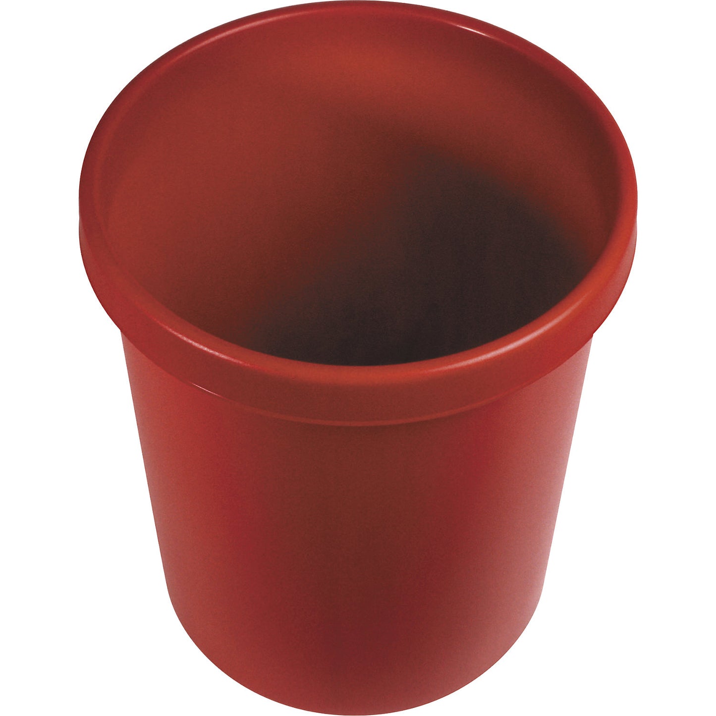 Waste paper bin made of polythene, capacity 30 l, pack of 5, red.