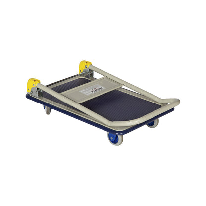 Platform truck, folding push handle, LxW 740 x 480 mm.