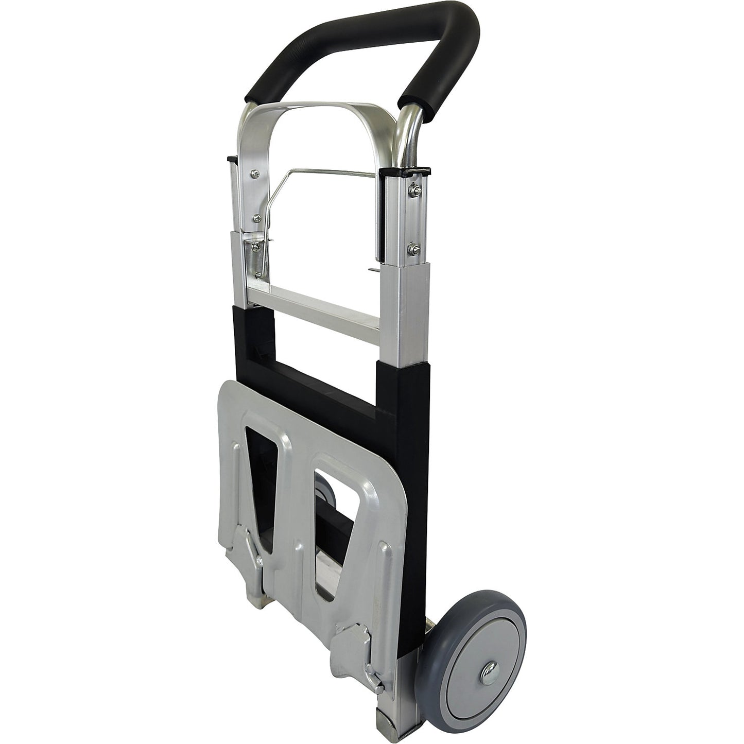 COMPACT aluminium sack truck, folds to save space, max. load 120 kg, 1+ items.