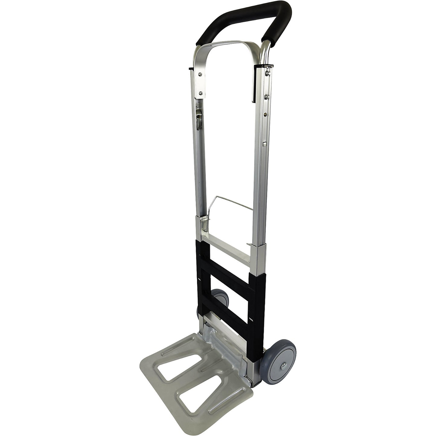COMPACT aluminium sack truck, folds to save space, max. load 120 kg, 1+ items.