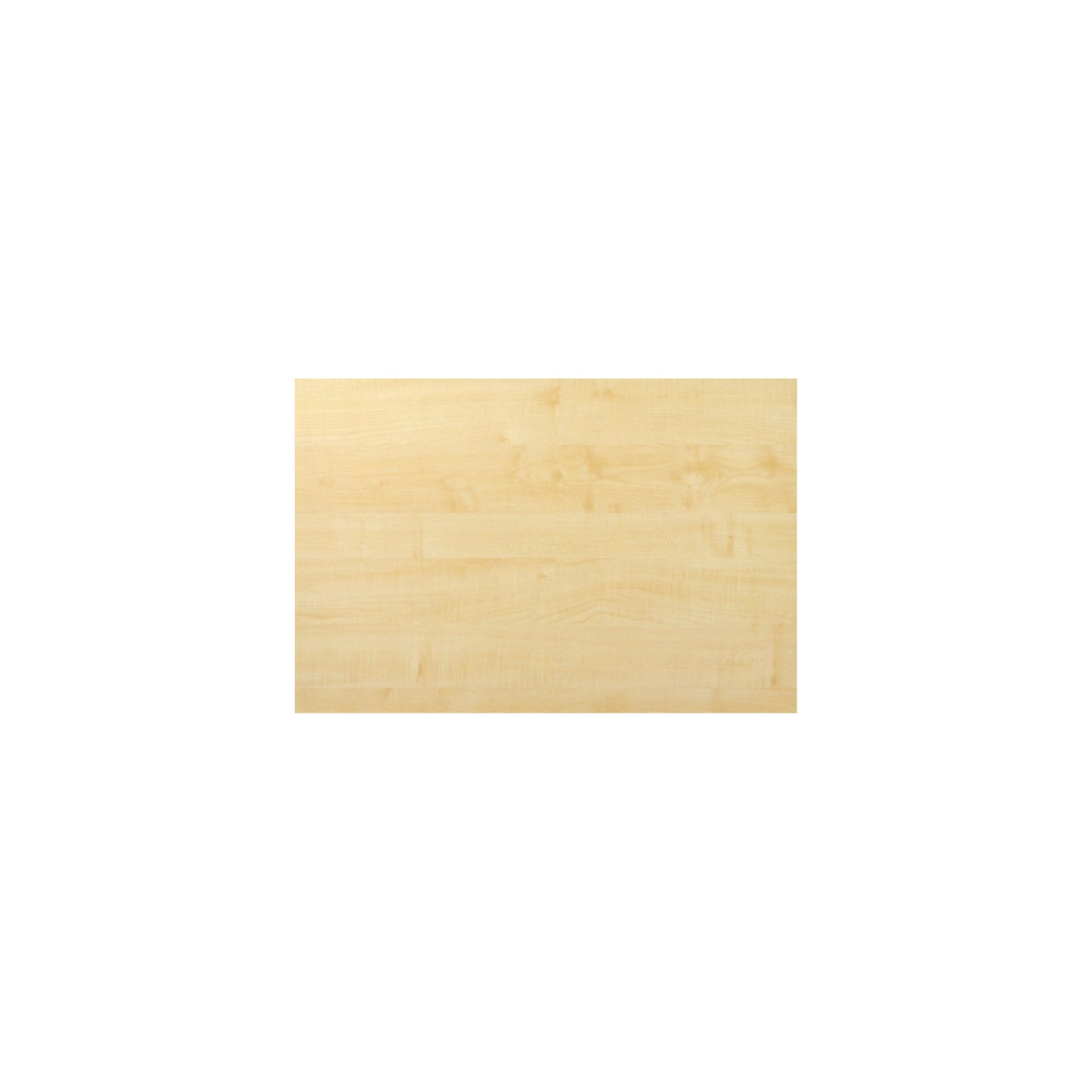 Conference tabletop, rectangular top, width 1200 mm, maple finish.