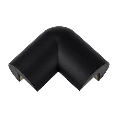 Knuffi® protective corner, type A, 2D, pack of 4, black.