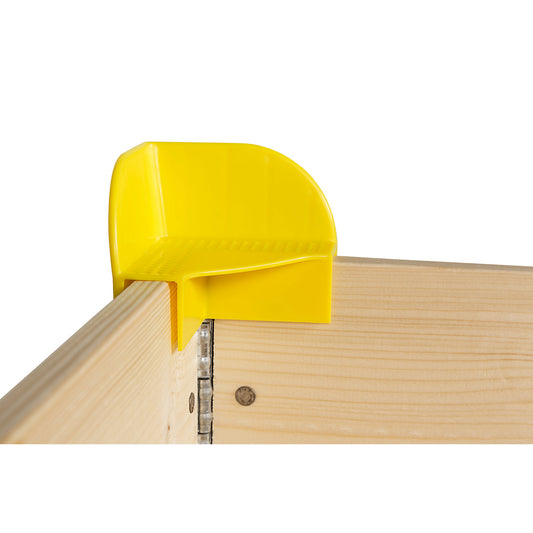 Stacking corners, for stacking pallets on wooden pallet collars, pack of 20, 1+ packs.