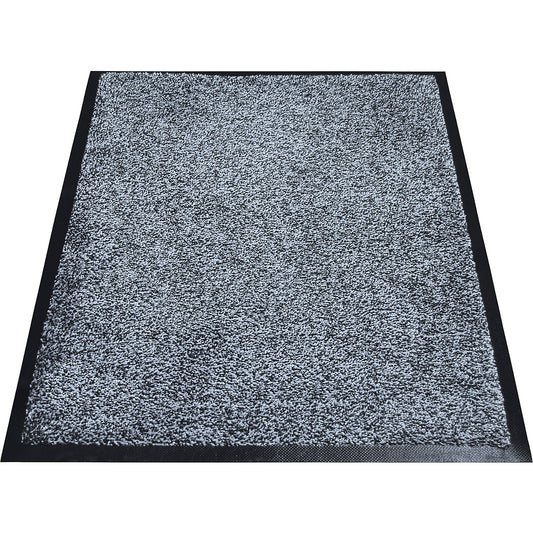 EAZYCARE WASH entrance matting, LxW 850 x 600 mm, mottled grey.