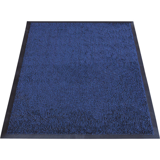 EAZYCARE WASH entrance matting, LxW 850 x 600 mm, blue.