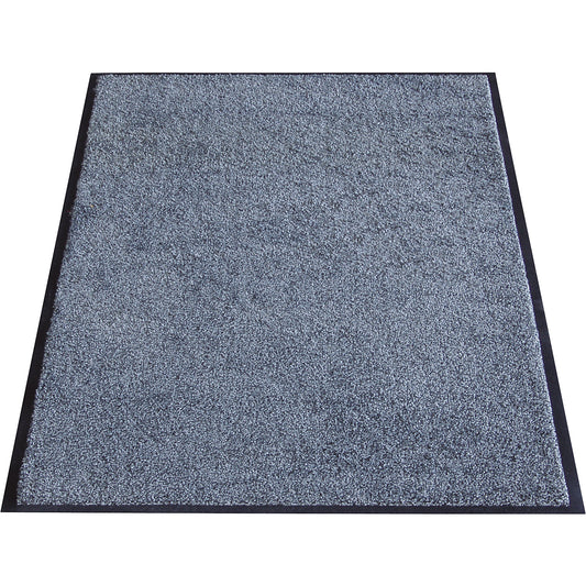EAZYCARE WASH entrance matting, LxW 1500 x 850 mm, mottled grey.