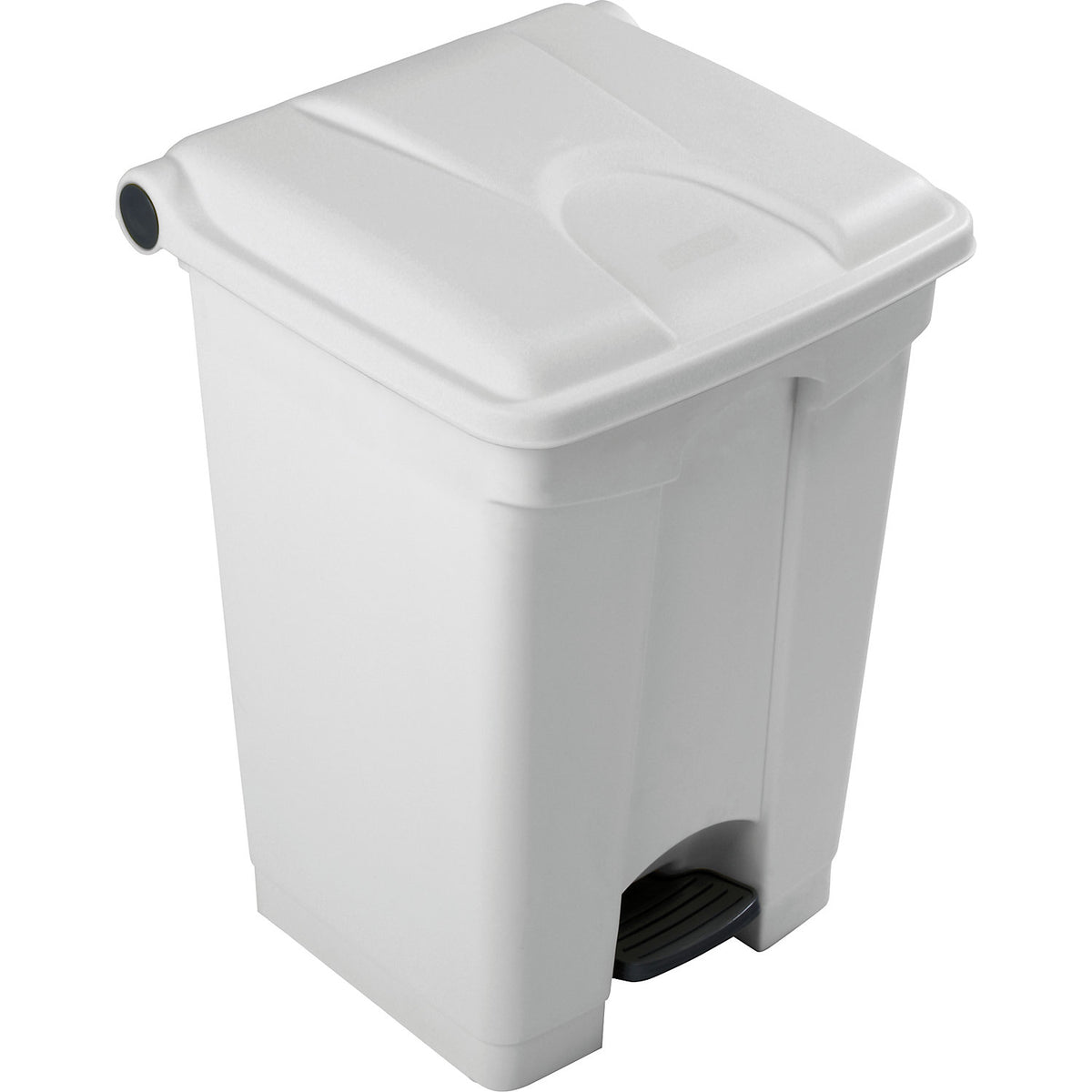 Foot pedal bin, capacity 45 l, WxHxD 410 x 600 x 400 mm, white.