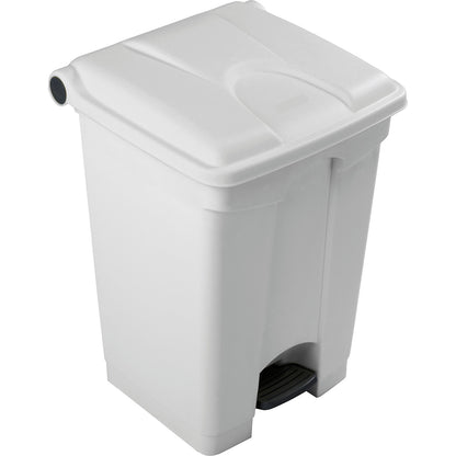 Foot pedal bin, capacity 45 l, WxHxD 410 x 600 x 400 mm, white.
