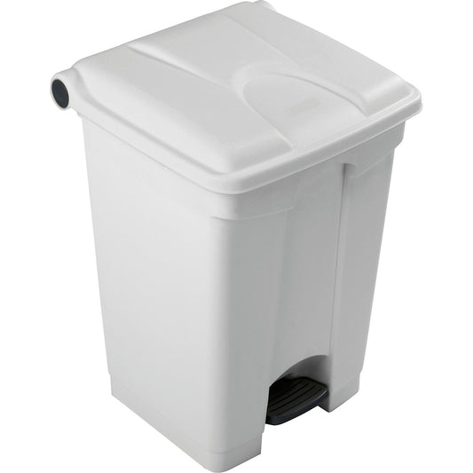 Foot pedal bin, capacity 45 l, WxHxD 410 x 600 x 400 mm, white.