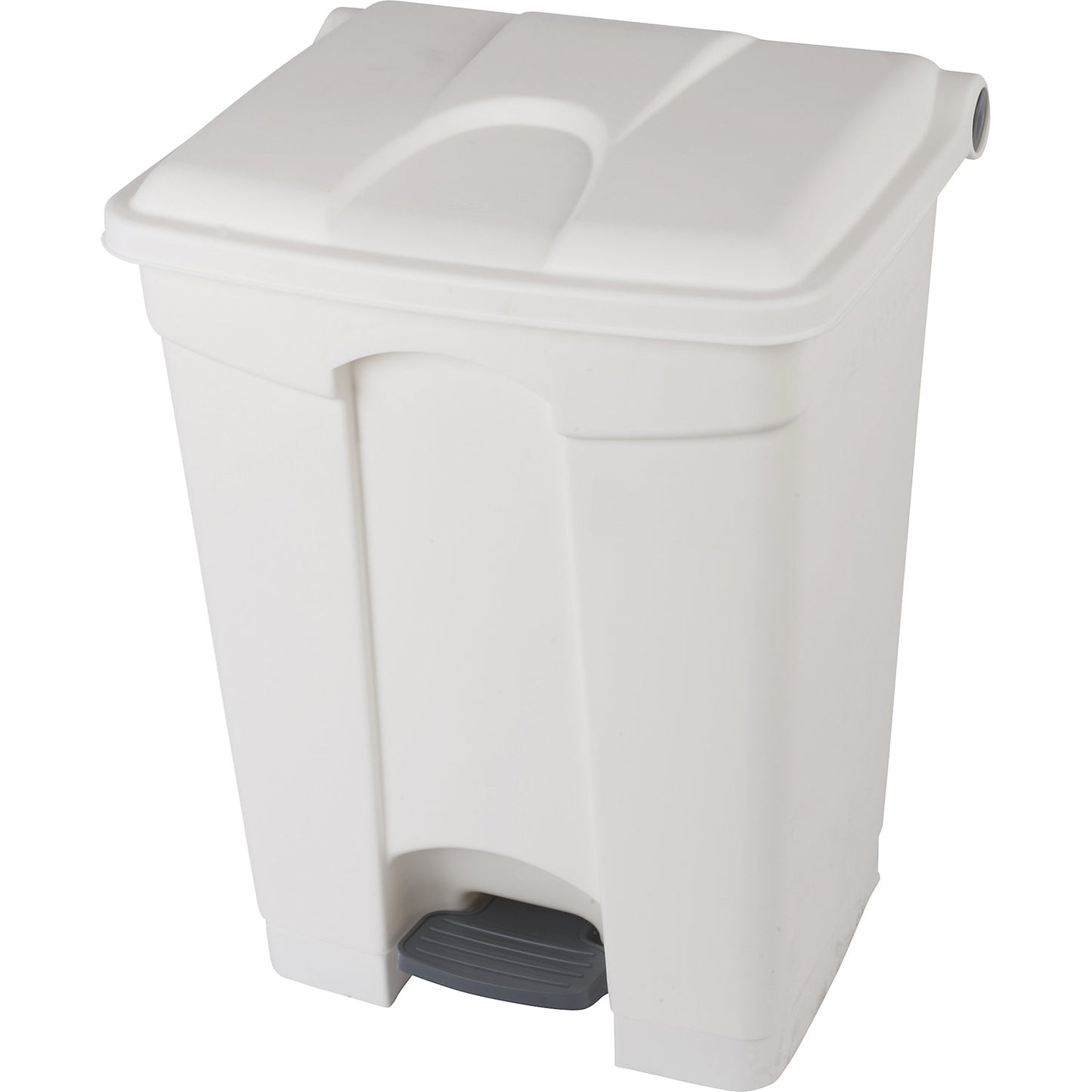 Foot pedal bin, capacity 70 l, WxHxD 505 x 675 x 415 mm, white.