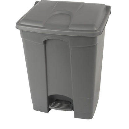 Foot pedal bin, capacity 70 l, WxHxD 505 x 675 x 415 mm, grey.