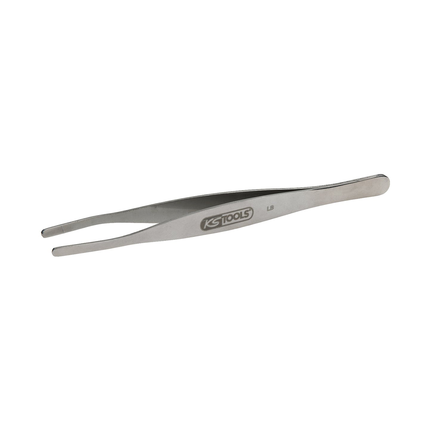 Stainless steel tweezers, rust free and acid resistant, 150 mm.