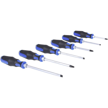 ERGOTORQUEmax hammer cap screwdriver set, slot / PH, 6 parts.