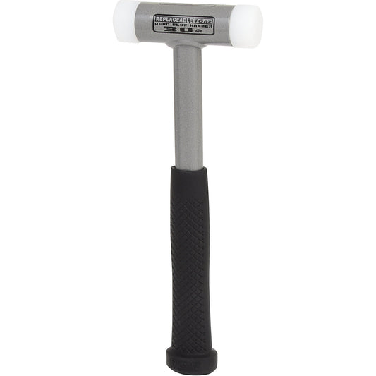 Recoil free soft faced hammer, tubular steel, 480 g.