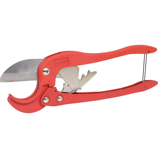 Plastic pipe cutter, stainless steel blade, for Ø 0 - 63.0 mm.