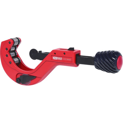 Automatic ratchet pipe cutter, for plastic pipes Ø 6 - 64 mm, length 225 mm.