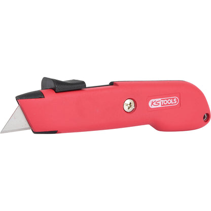 Professional safety universal knife, with trapezoid blade, length 145 mm.