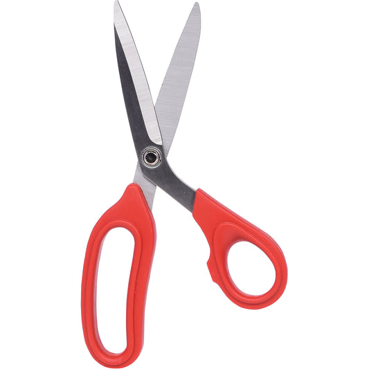 Textile scissors, length 205 mm, cutting edge length 65 mm.
