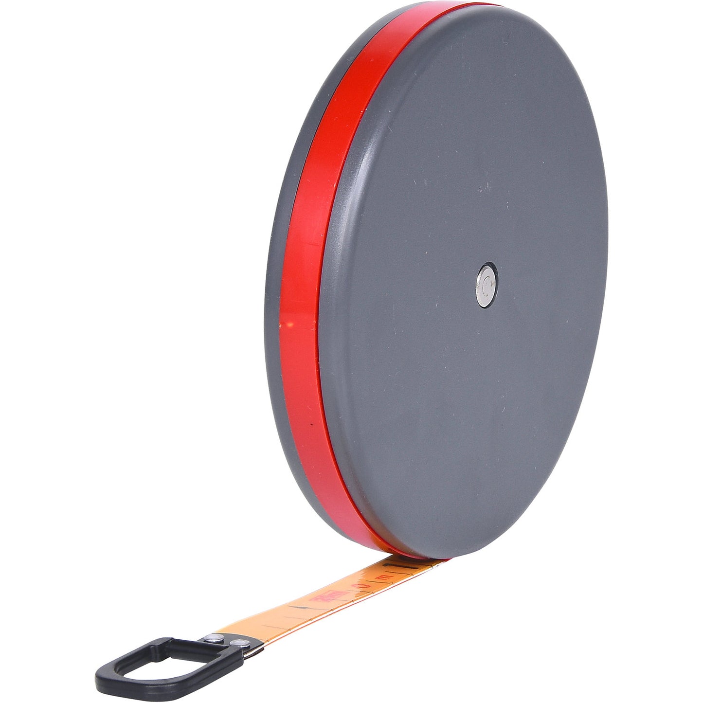 Capsule tape measure with plastic tape, ABS plastic housing, length 20 m.