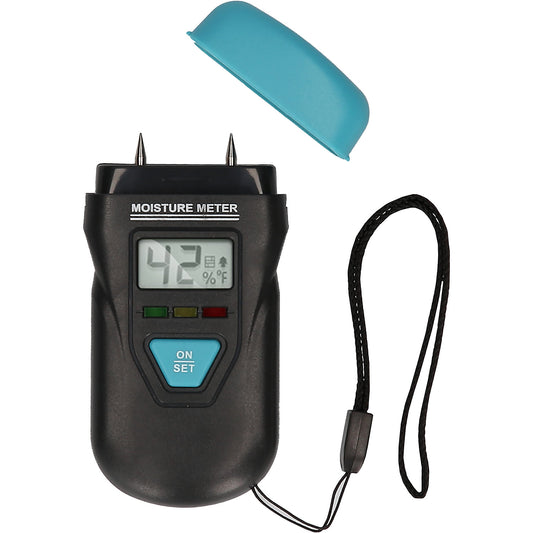 Digital moisture meter, 85% RH, length 85 mm.