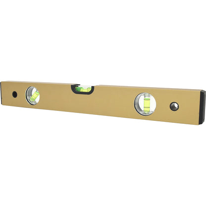 Aluminium profile spirit level, length 400 mm, WxH 22 x 50 mm.