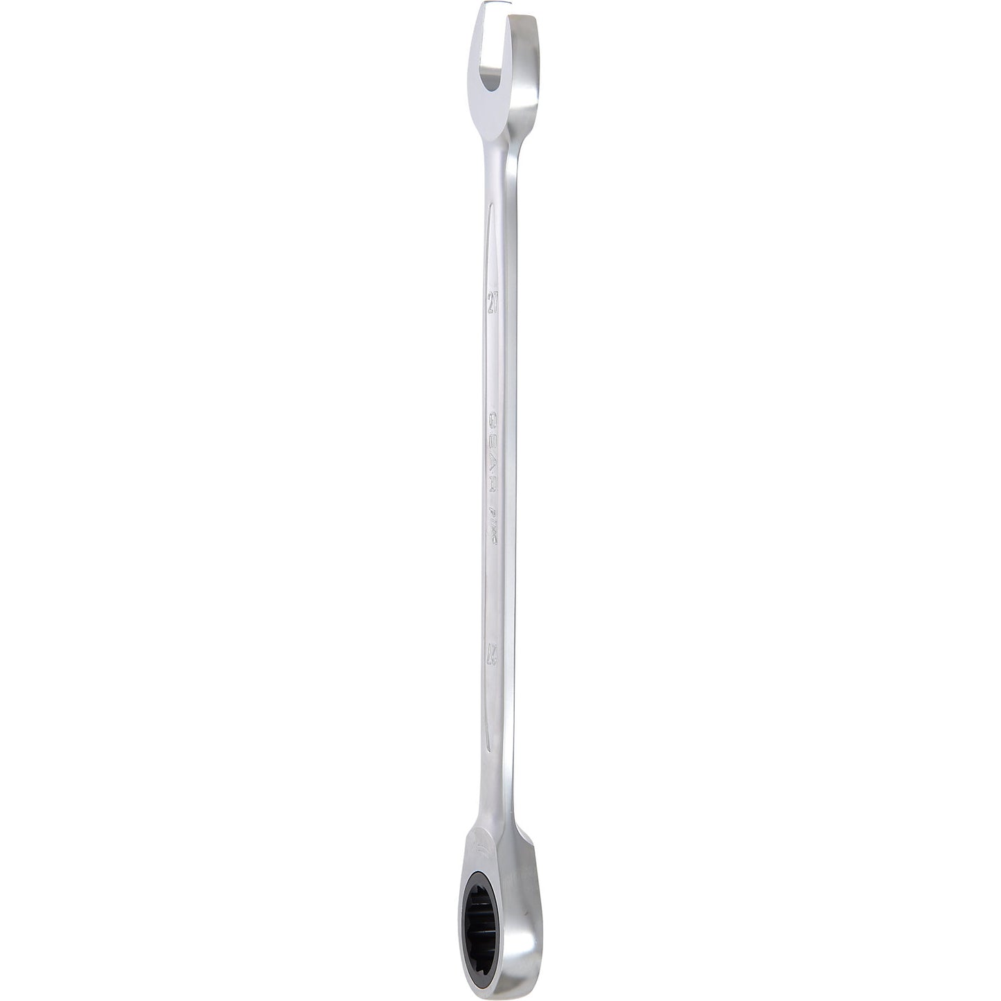 GEARplus ratcheting spanner, straight, 24 mm.