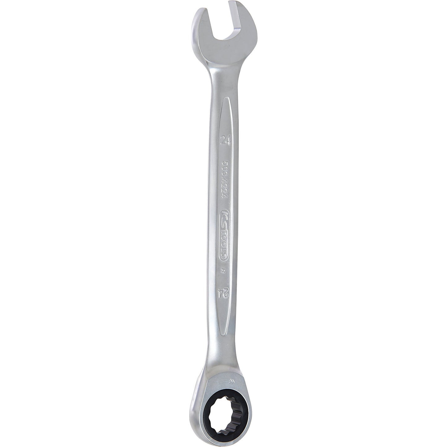 GEARplus ratcheting spanner, straight, 24 mm.