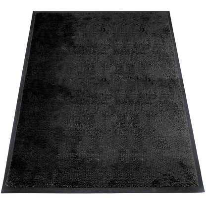 Entrance matting EAZYCARE STYLE, LxW 1200 x 800 mm, jet black.