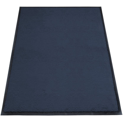 Entrance matting EAZYCARE STYLE, LxW 1200 x 800 mm, steel blue.