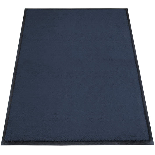 Entrance matting EAZYCARE STYLE, LxW 1200 x 800 mm, steel blue.