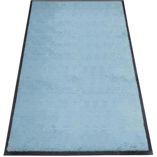 Entrance matting EAZYCARE STYLE, LxW 1500 x 850 mm, pearl gentian blue.