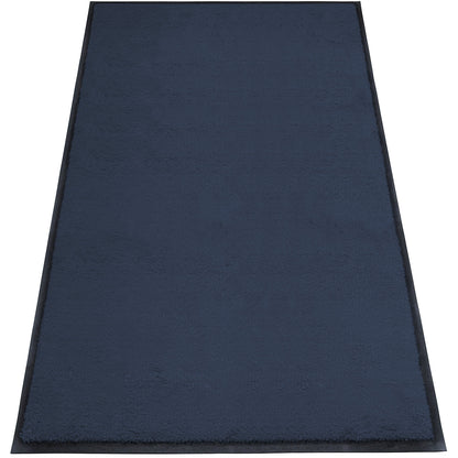 Entrance matting EAZYCARE STYLE, LxW 1500 x 850 mm, steel blue.