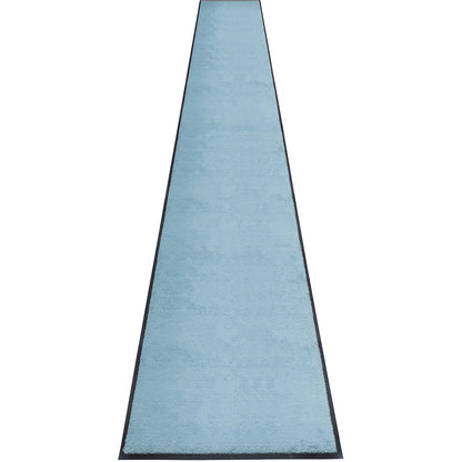 Entrance matting EAZYCARE STYLE, LxW 3000 x 850 mm, pearl gentian blue.