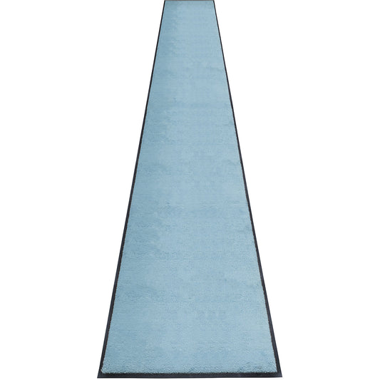 Entrance matting EAZYCARE STYLE, LxW 3000 x 850 mm, pearl gentian blue.